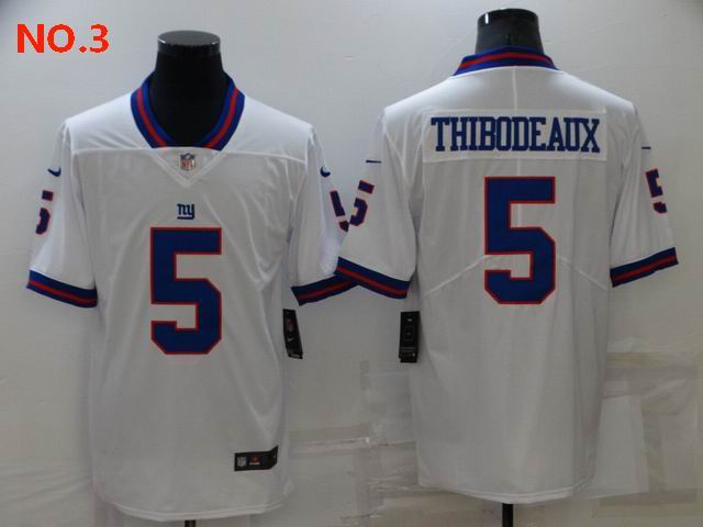  Men's New York Giants #5 Kayvon Thibodeaux Jersey NO.3;